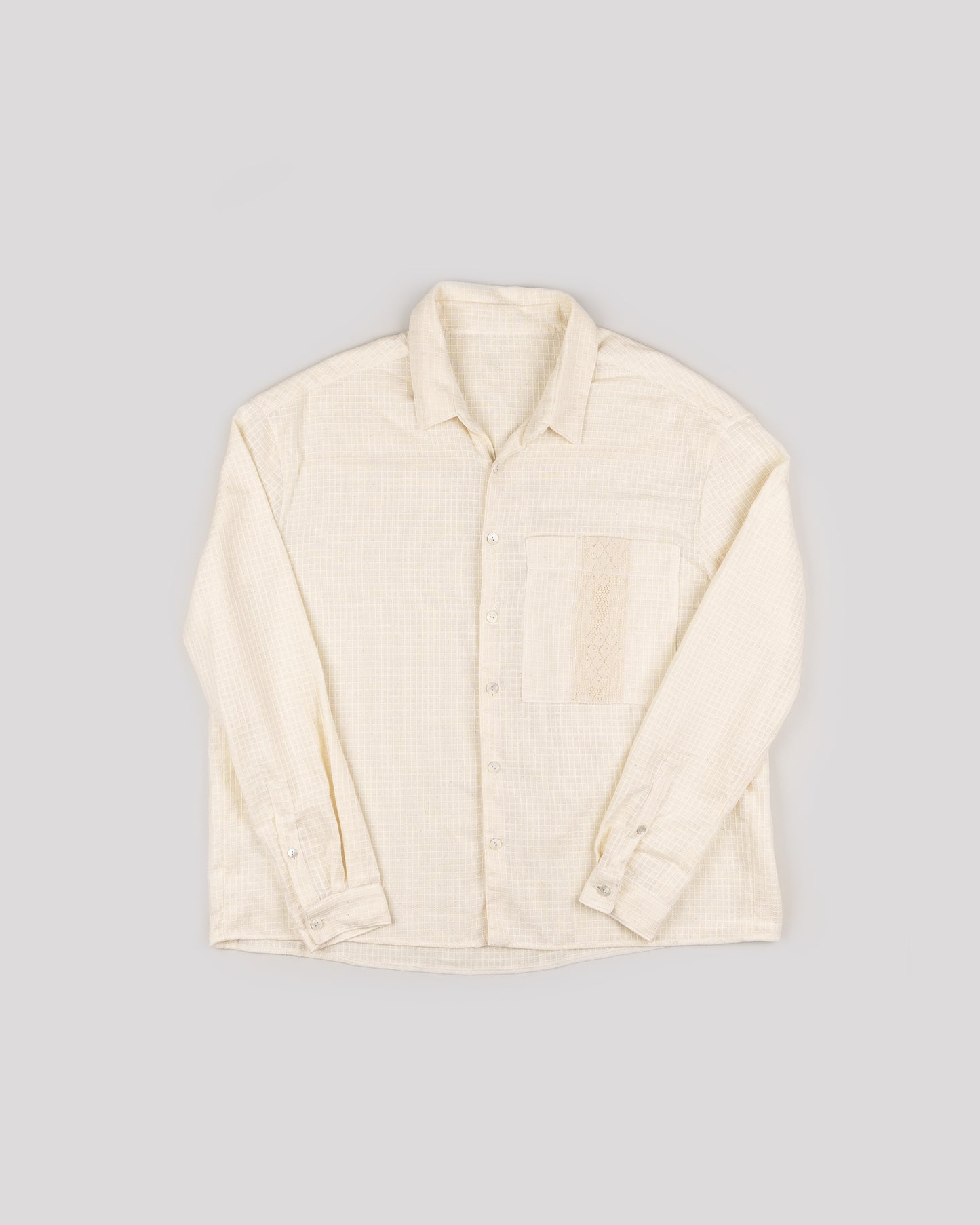 Ecru Linen Shirt